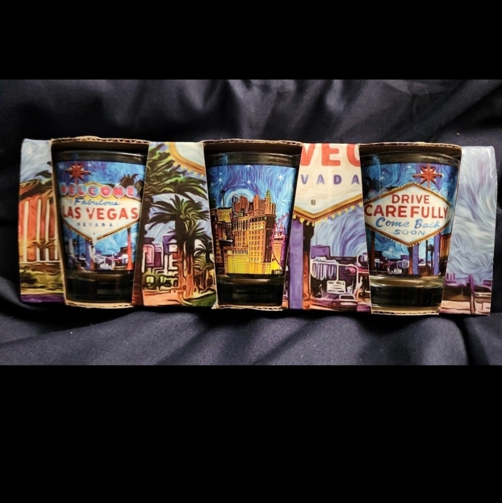 Las Vegas Shot Glasses